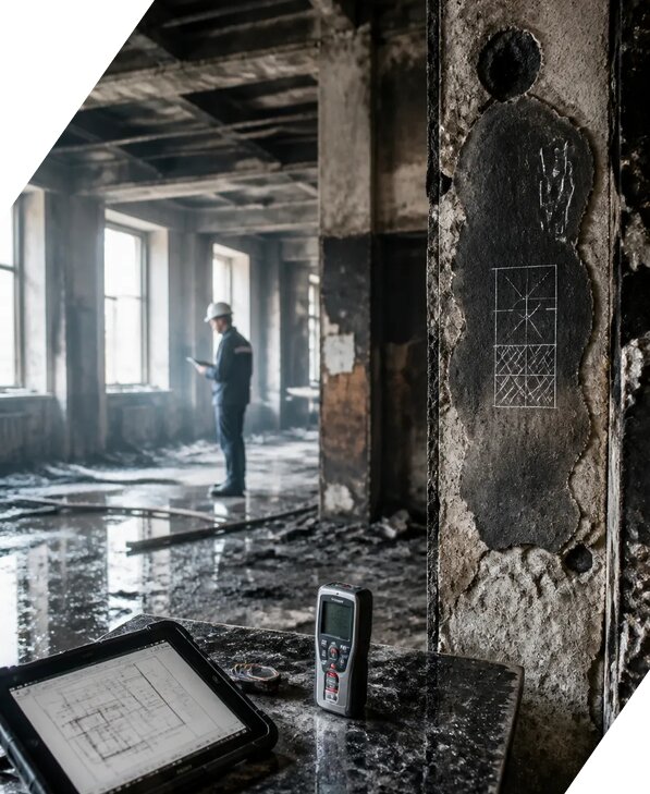 Обследование зданий после пожара в Краснодаре от 15479 р. | ЭкспертизаРоссия