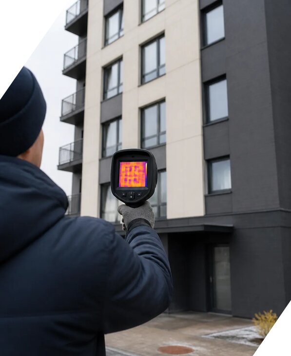 Тепловизионное обследование зданий в Краснодаре от 5160 р. | ЭкспертизаРоссия