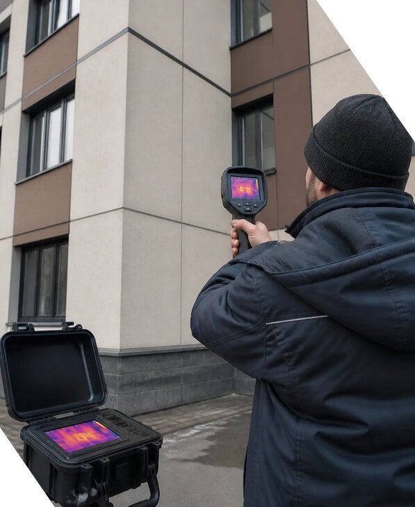 Тепловизионное обследование зданий и сооружений в Краснодаре