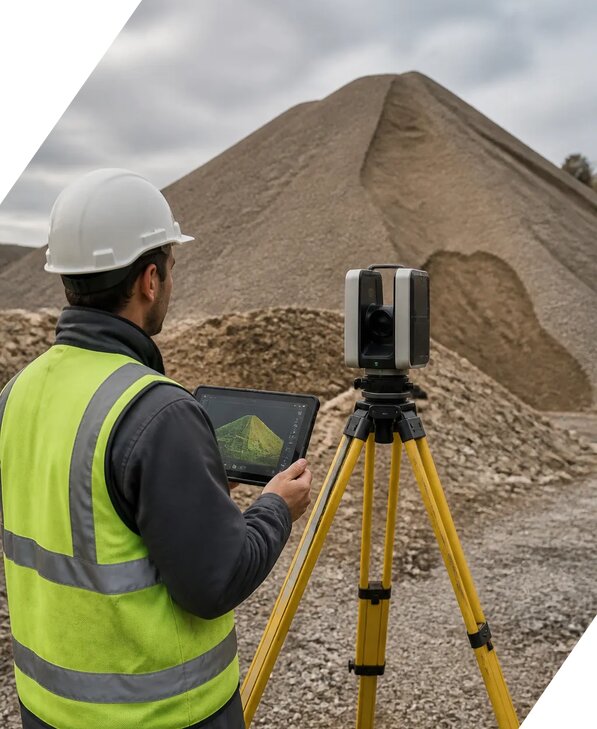 Лазерное 3D сканирование насыпей в Краснодаре от 15479 р. | ЭкспертизаРоссия